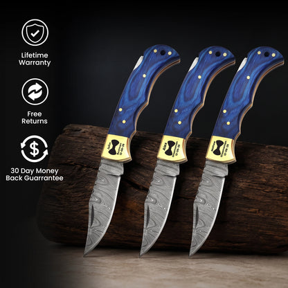 BRASSCUS 6.5' Knife for Groomsmen