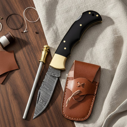 HORNDAMASCO 6.5' GROOMSMEN GIFT