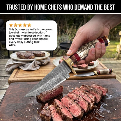 ANTLER KITCHEN KNIFE