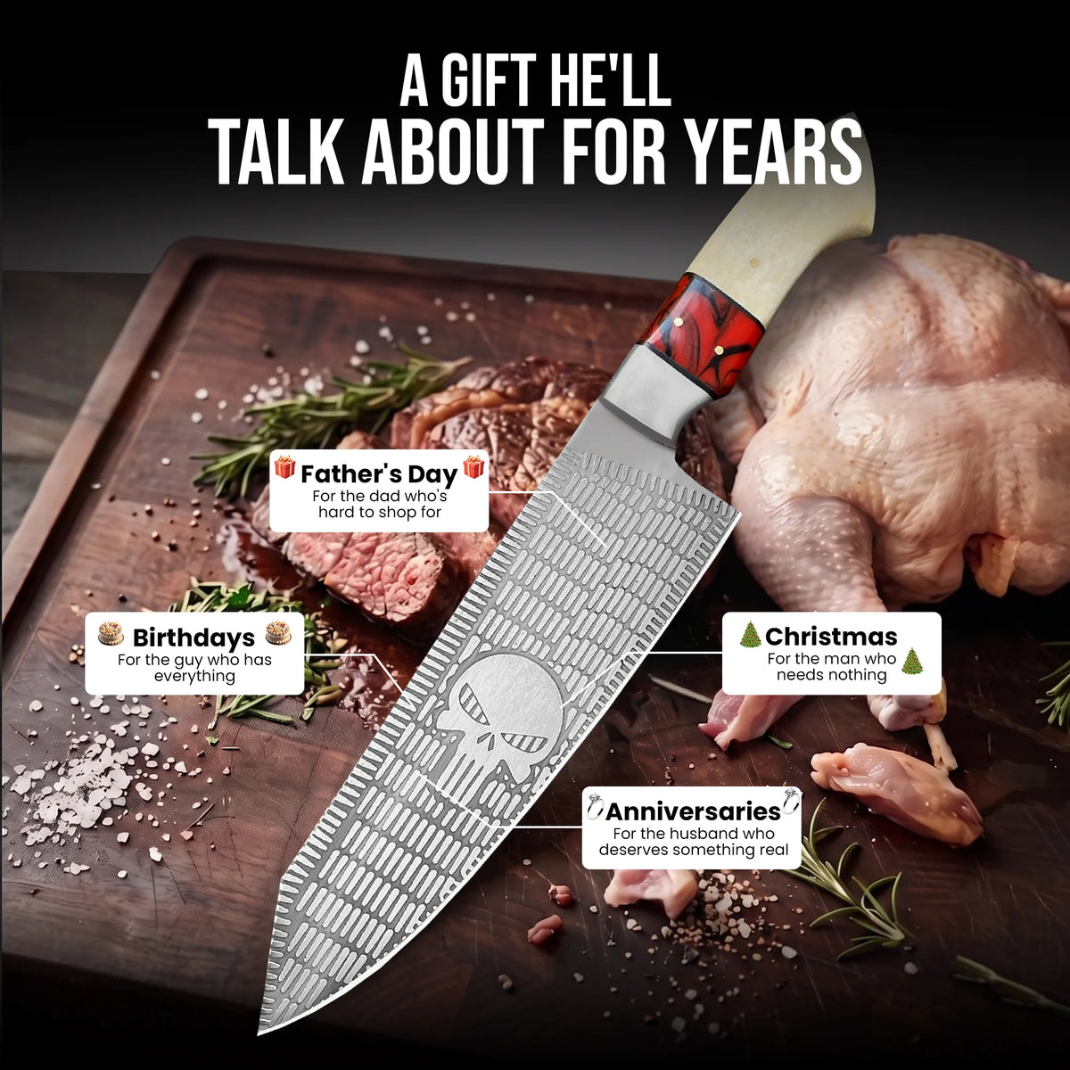 MORTIS CHEF KNIFE