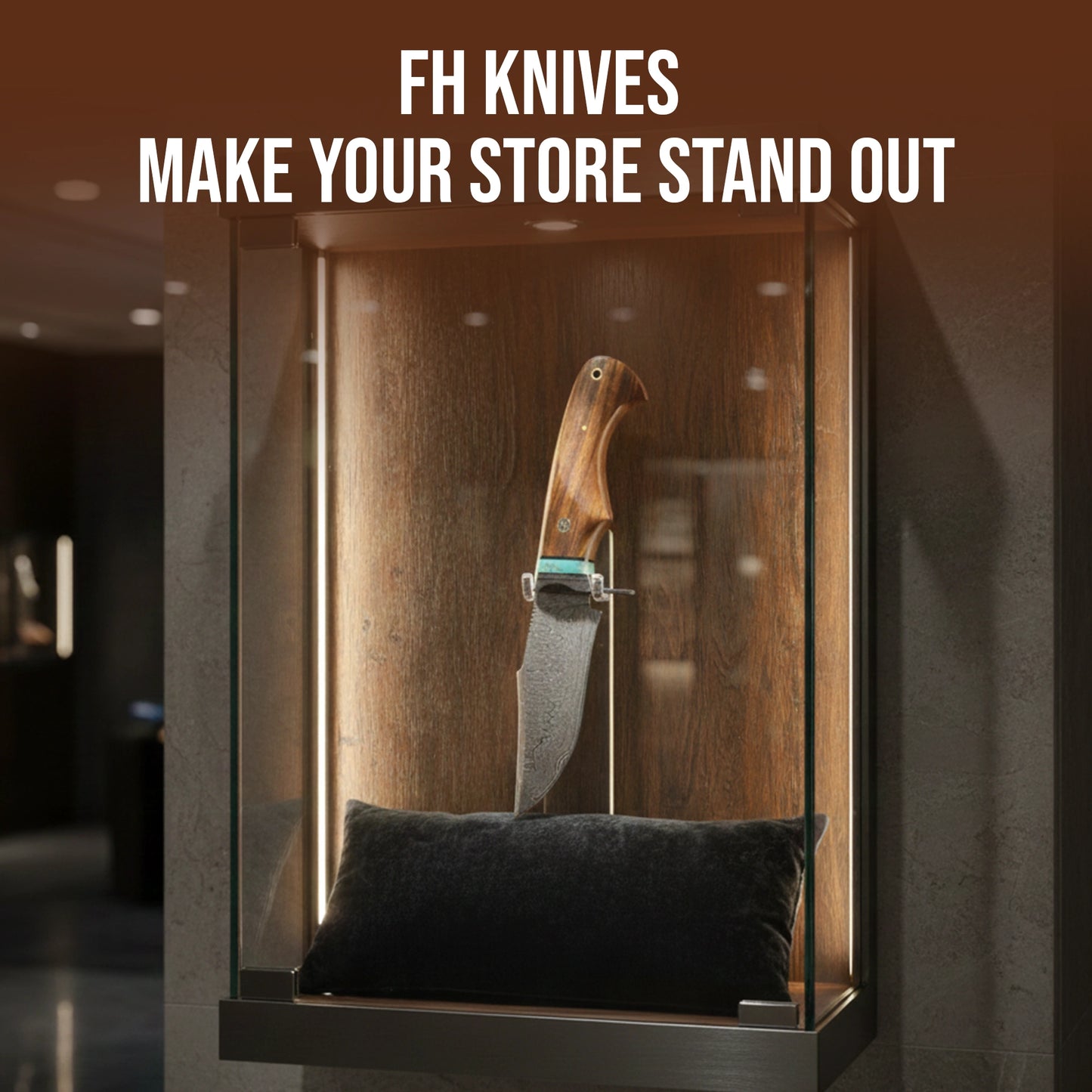 10′ Handmade Damascus Steel Knife with Leather Sheath | MLK-011